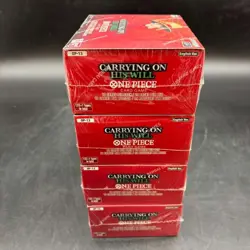 Lot of (4) One Piece EN OP-13 Carrying On His Will Booster Boxes Sealed - Image 4