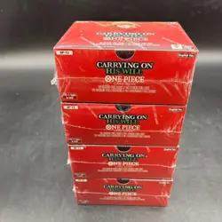 Lot of (4) One Piece EN OP-13 Carrying On His Will Booster Boxes Sealed - Image 5