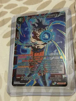 Dragon Ball Super Card Game - "Son Goku, Divine Presence" (Foil) BT14-005 SR - Image 1