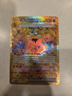 Pokemon TCG Charizard EX Obsidian Flames Holo Hyper Rare Card 228/197 - Image 1