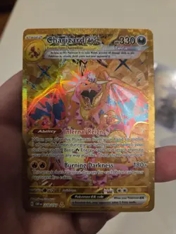 Pokemon TCG Charizard EX Obsidian Flames Holo Hyper Rare Card 228/197 - Image 3