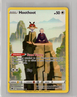 Hoothoot - TG12/TG30 - Pokemon Astral Radiance Sword & Shield Holo Rare Card NM - Image 1