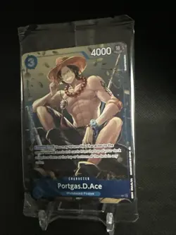 Portgas.D.Ace (Tin Pack Set Vol. 2) P-074 One Piece Promo Card Foil Sealed - Image 2