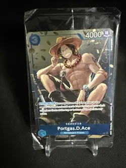 Portgas.D.Ace (Tin Pack Set Vol. 2) P-074 One Piece Promo Card Foil Sealed - Image 4