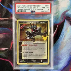 Greninja Star SWSH144 SWSH: Sword & Shield Promo Cards Holo - PSA 8 - Image 1