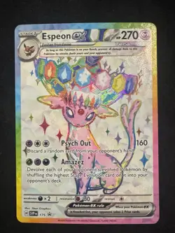 Espeon ex SVP175 Sv: Scarlet & Violet Promo Cards Holo - Image 1