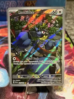 Pokemon Rookidee TCG Scarlet & Violet Paldea Evolved Holo Card 225/193 NM - Image 1