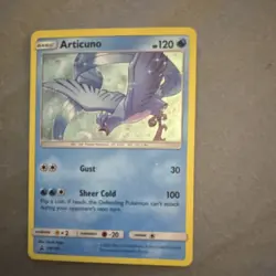 Pokemon TCG Articuno SM144 Promo Holo Card 120 HP Gust Sheer Cold - Image 1