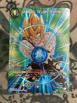 SS Son Goku, the Legend Personified BT13-012-SR Dragon Ball Super Card Game - Image 1