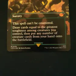 MTG English Last March of the Ents (Borderless) NM Foil Lord Of The Rings - Image 5