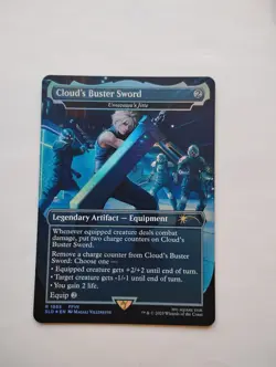 Cloud's Buster Sword - Umezawa's Jitte (Rainbow Foil) Secret Lair Drop Foil - Image 1