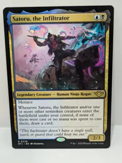 Satoru, the Infiltrator - Outlaws of Thunder Junction - Regular - Rare - OTJ 230 - Image 1