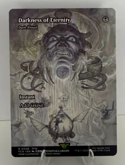 MTG FCA-0008 Darkness of Eternity - Dark Ritual (Showcase) Final Fantasy - Image 1