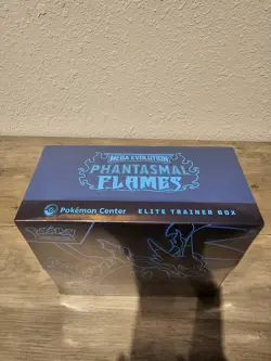 Phantasmal Flames Pokemon Center Elite Trainer Box ETB Sealed - Image 4