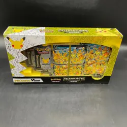 Pokemon Celebrations Premium Playmat Collection Pikachu V-UNION Box Sealed - Image 1