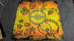Custom Pokemon TCG Cloth 2 Player Playmat Print Run #3 Cavemon Wall Art - Image 1