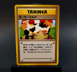 Trainer Moo-Moo Milk Japanese Pokemon Card Nintendo TCG Banned Neo Genesis LP - Image 1