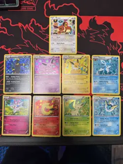 Pokemon Holo Eeveelution Black White Promo Set BW87-94+ Sylveon 72-111 Holo - Image 1