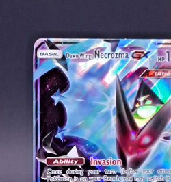 Pokemon Dawn Wings Necrozma GX SM101 Promo NM - Sun & Moon Black Star - Holo Rar - Image 4