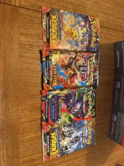 6 Pokemon Booster Boxes And 4 Single Packs. All Sealed Authentic - Image 5