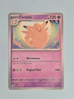 2024 Clefable 79/167 - Twilight Masquerade - NM/MINT Pokemon TCG - Image 1