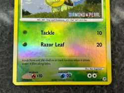 Pokemon TCG 2007 Turtwig 103/130 Diamond and Pearl Reverse Holo - Image 3