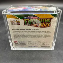#2 Pokemon Evolving Skies Booster Box SEALED w/ Acrylic Case MINT Sword & Shield - Image 4
