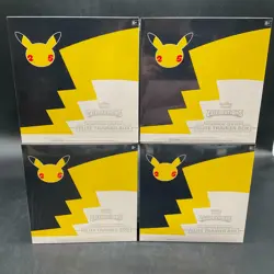 Lot (4) Pokemon Celebrations Pokemon Center Elite Trainer Box Exclusive Sealed - Image 1