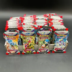 Lot of (144) Pokemon TCG Scarlet & Violet Base Set Sleeved Booster Packs Sealed - Image 1