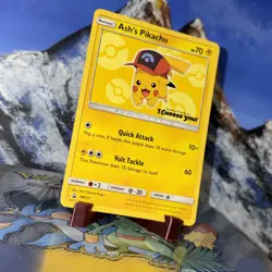 Ash's Pikachu - SM111 Pokemon SM Promo - MP - Image 2