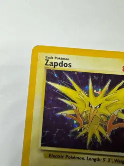 Wizards of the Coast Zapdos 15/62 Fossil Holo Rare Unlimited English Pokemon TCG - Image 2