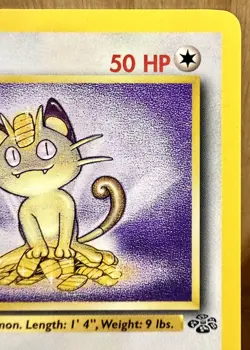 Meowth 56/64 Jungle Set 1st Edition 1999 Vintage Pokemon TCG - Image 5