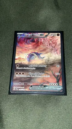 Great Tusk EX 246/198 SV01 Scarlet & Violet Base Set Sir Full Art - Image 1