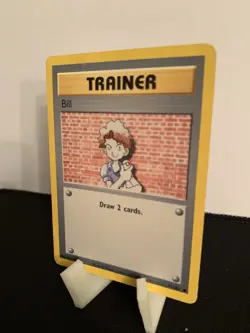 Pokemon Bill Trainer Base Set Common 91/102 1999 Wizards of the Coast - Image 3