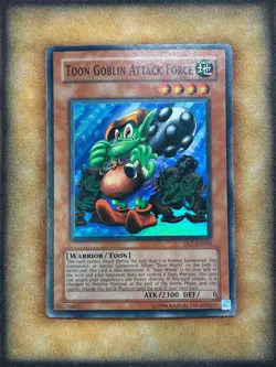Yugioh Toon Goblin Attack Force DL7-EN001 Duelist League Super Rare NM - Image 1