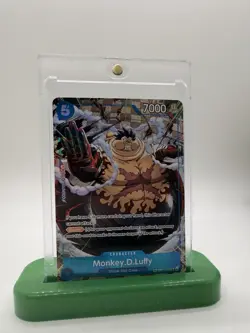 One Piece TCG Monkey.D.Luffy OP11-058 Carrying On His Will OP13 Treasure Rare TR - Image 1