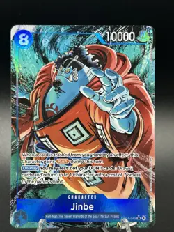 One Piece Jinbe (OP14-049) (Alternate Art) The Azure Sea's Seven OP14 - Image 2
