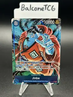 One Piece Jinbe (OP14-049) (Alternate Art) The Azure Sea's Seven OP14 - Image 3