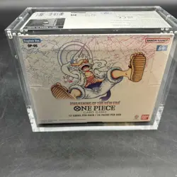 #2 One Piece EN OP-05 Awakening of the New Era Booster Sealed w/ Acrylic Case - Image 1