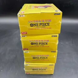 Lot of (4) One Piece EN OP-07 500 Years in the Future Booster Boxes Sealed - Image 4