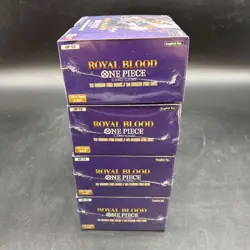 Lot of (4) One Piece EN OP-10 Royal Blood Booster Boxes Sealed - Image 4