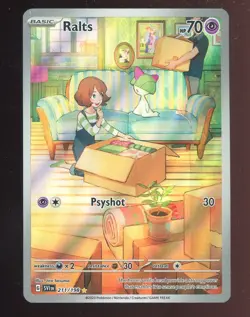 Ralts 211/198 SV01 Scarlet & Violet Pokemon Card Illustration Rare - Image 1