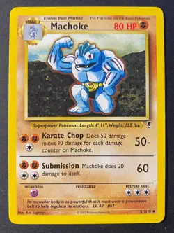 Machoke 51/110 Legendary Collection Uncommon - Pokemon Card Near Mint - Image 1