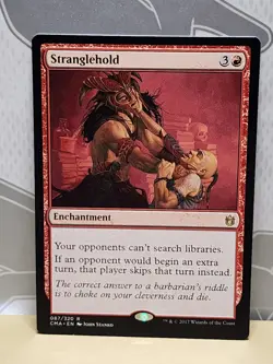 Stranglehold 087/320 Commander Anthology NM MTG Rare Card - Image 1