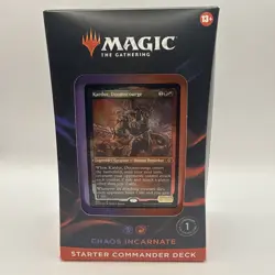 Magic The Gathering Chaos Incarnate Starter Commander Deck WoTC NEW SEALED - Image 1