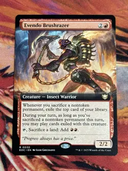 Evendo Brushrazer - 0030 - Borderless - Edge of Eternities -NM - Magic - MTG - Image 4