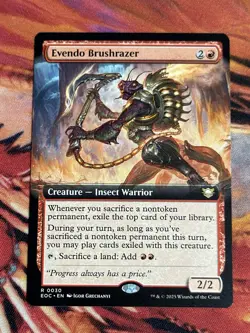 Evendo Brushrazer - 0030 - Borderless - Edge of Eternities -NM - Magic - MTG - Image 5