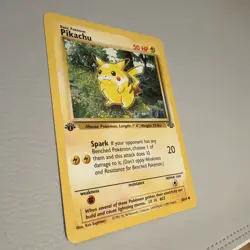 Pokemon Pikachu - 60/64 - Jungle Set - 1st Edition - Near Mint (front & back) - Image 1