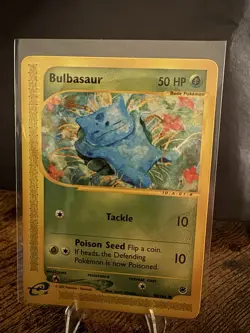 Pokemon Bulbasaur 94/165 Expedition Base Set Basic 50 HP Poison Seed Tackle - Image 1