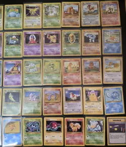 POKEMON TCG BASE SET UNLIMITED LOT 76 CARDS - Image 2